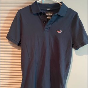 Dark Blue Hollister Polo